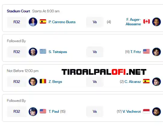 atp shanghai central lunes12 octubre 2026 tiroalpalo