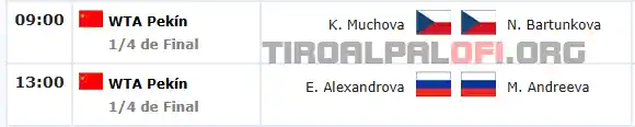 wta pekin jueves8 octubre 2026 tiroalpalo