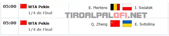 wta pekin viernes9 octubre 2026 tiroalpalo