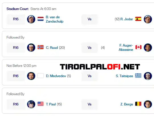 atp shanghai central miercoles14 octubre 2026 tiroalpalo